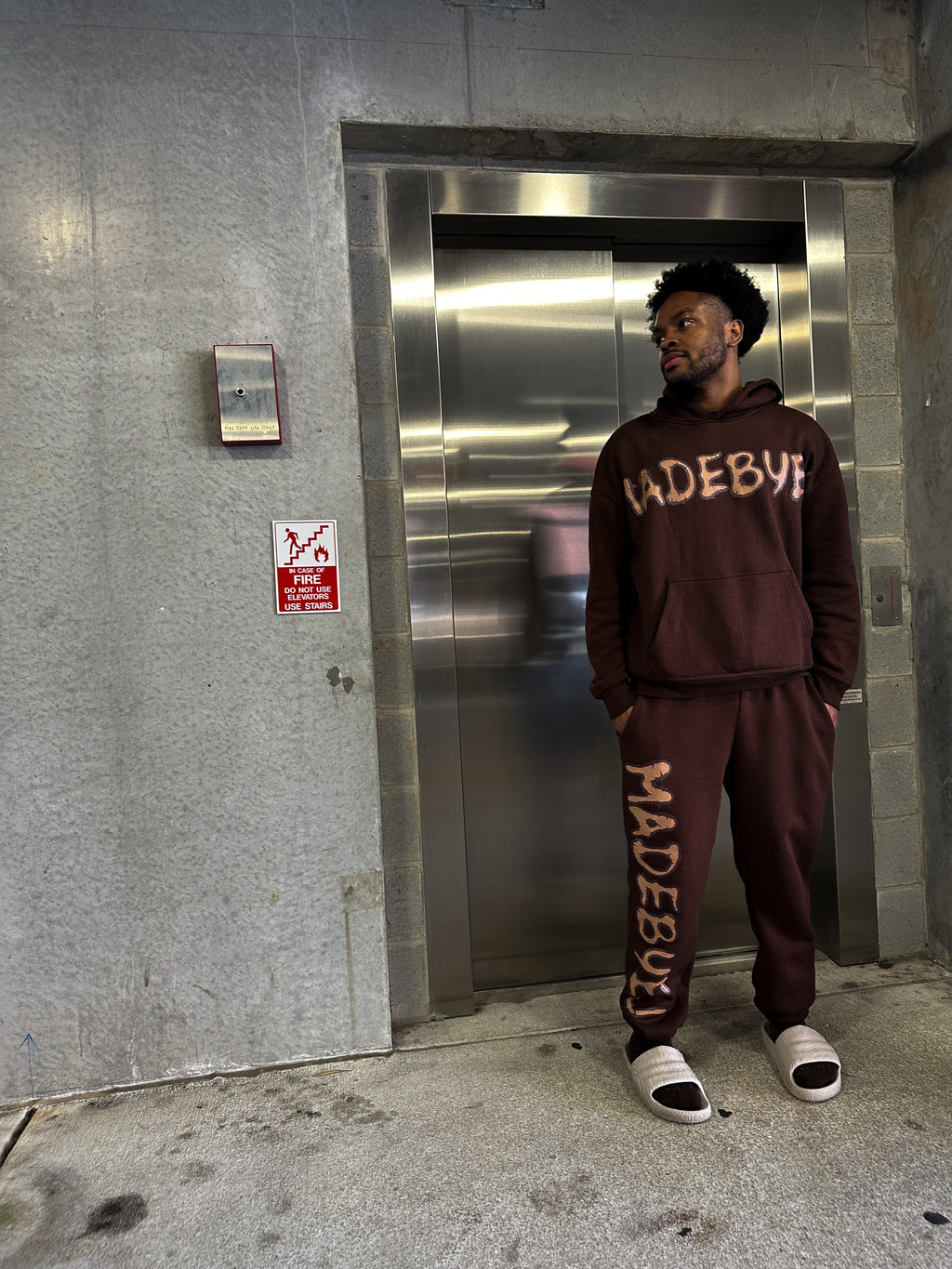 Dark Brown Outfit Set