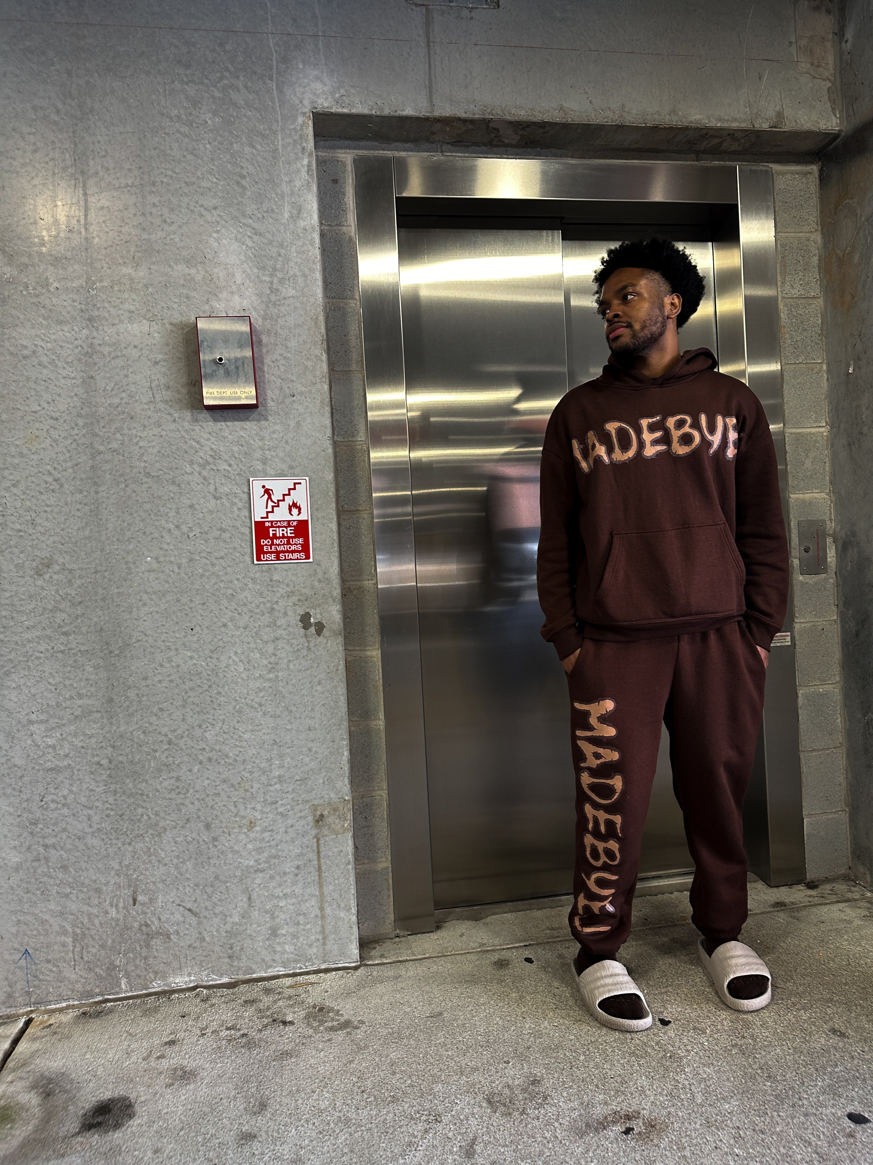 Dark Brown Outfit Set