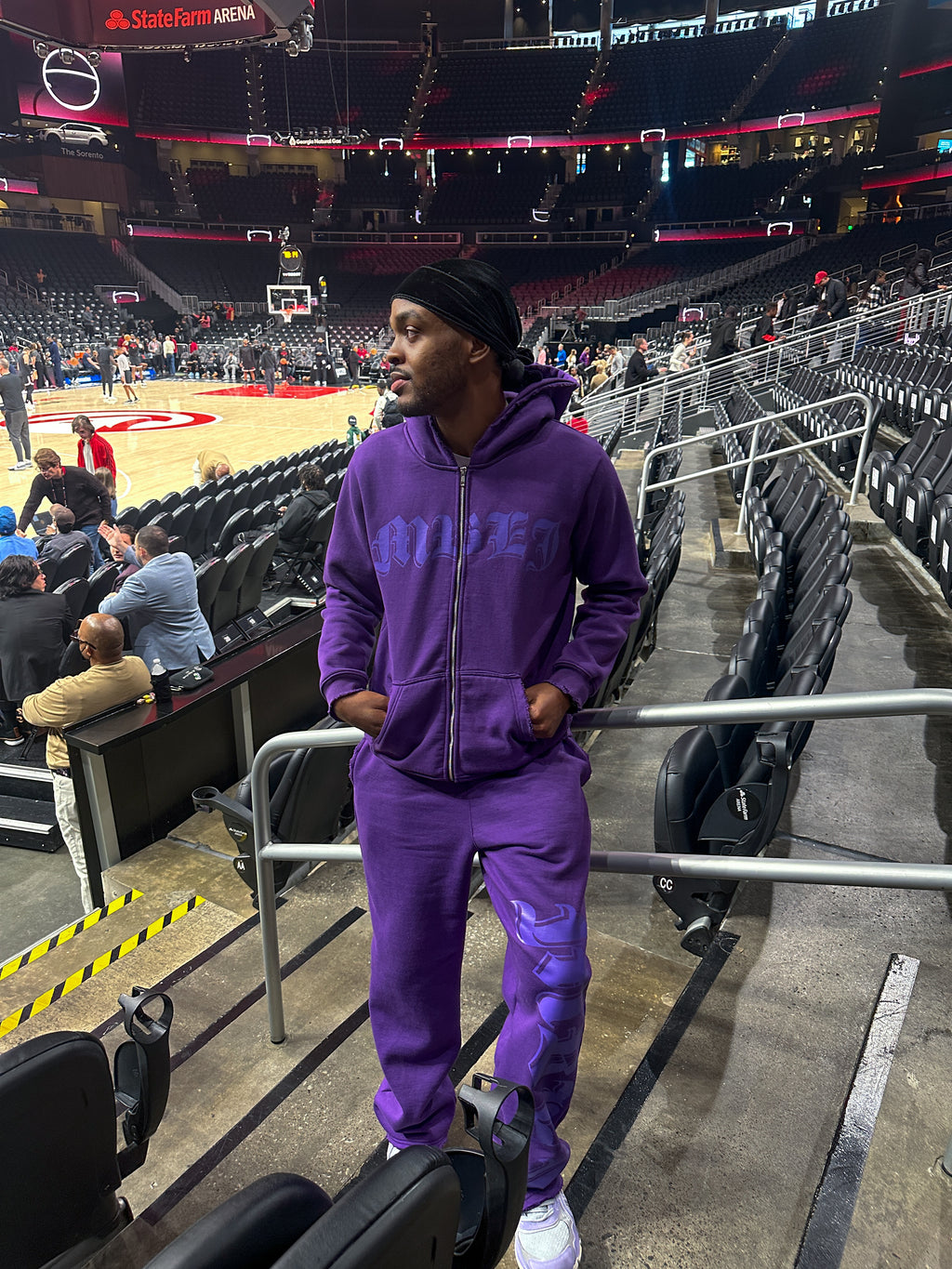 The Third Eye Purple Outfit Set