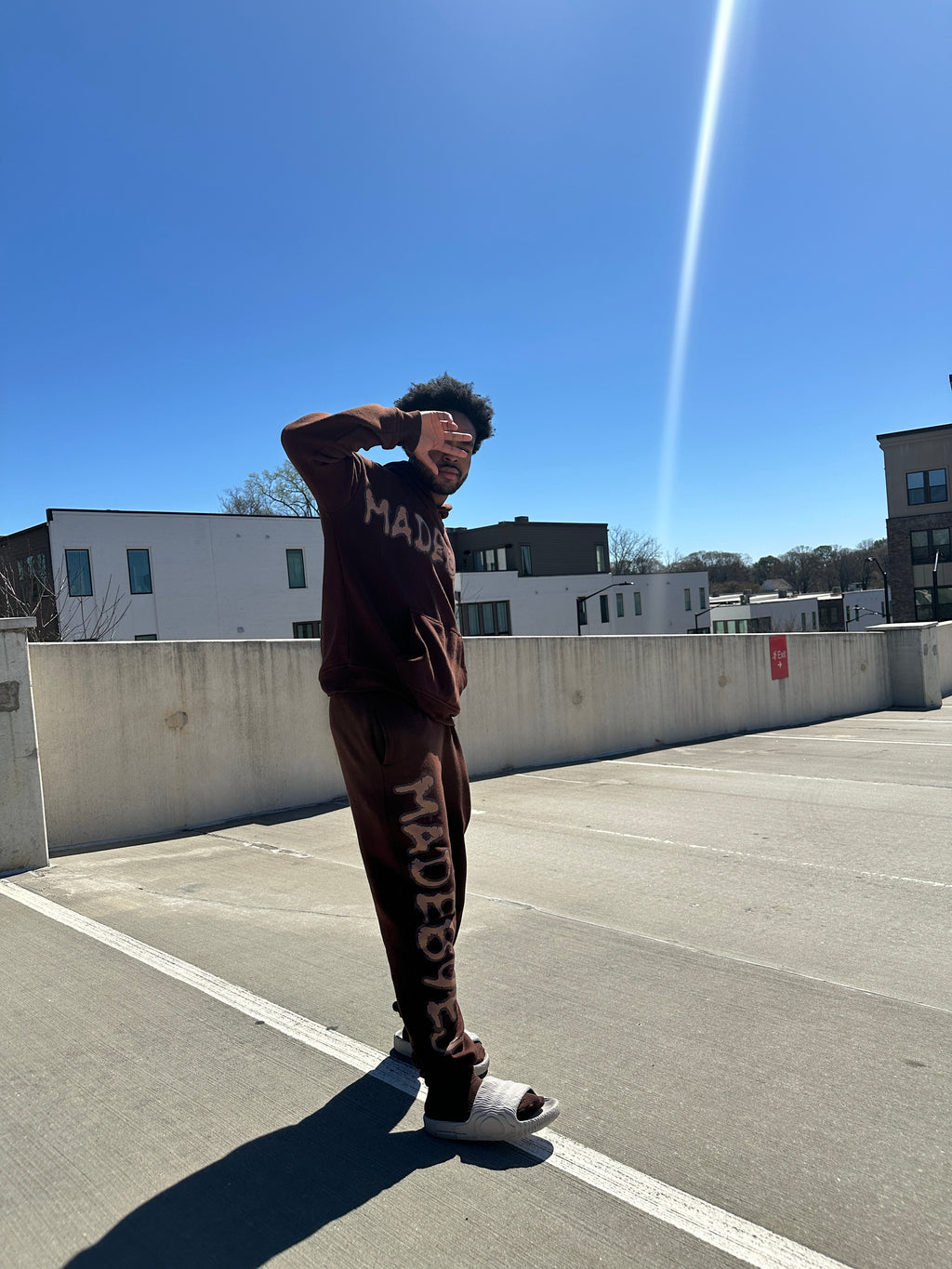 Dark Brown Outfit Set